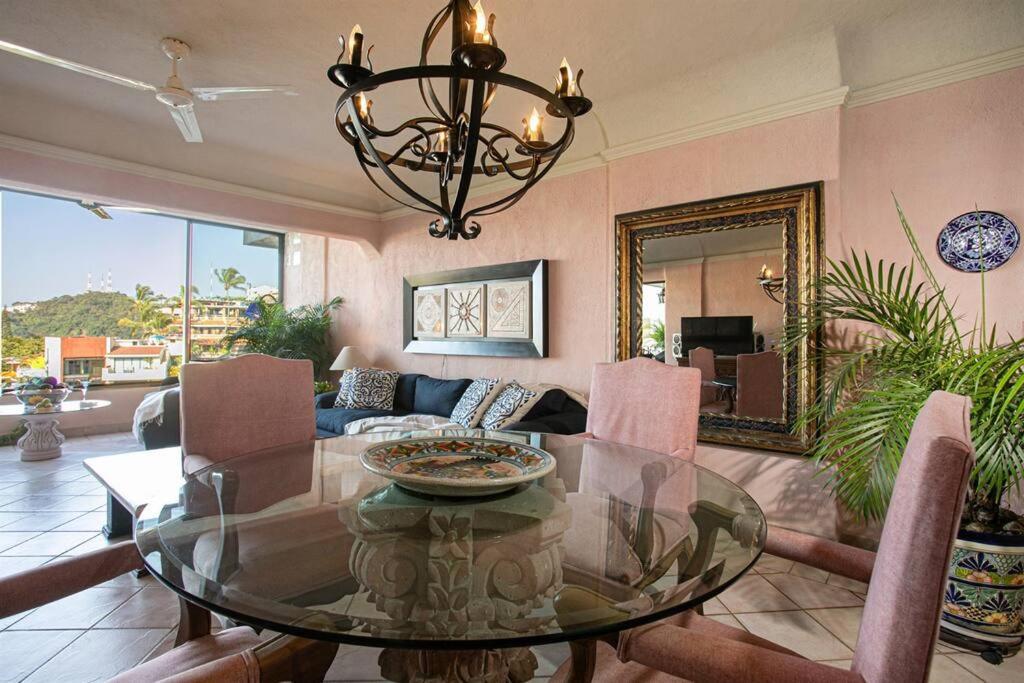 Amapas Oasis With Panoramic Views, Walk To Beach Puerto Vallarta Exterior foto