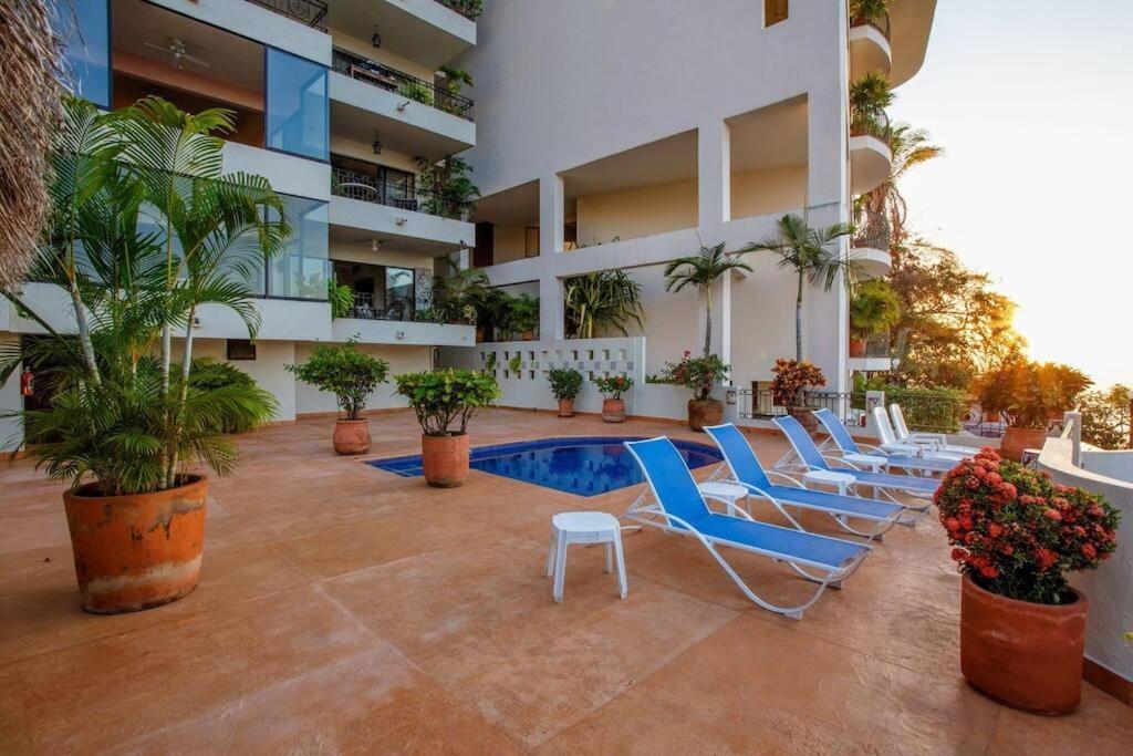 Amapas Oasis With Panoramic Views, Walk To Beach Puerto Vallarta Exterior foto