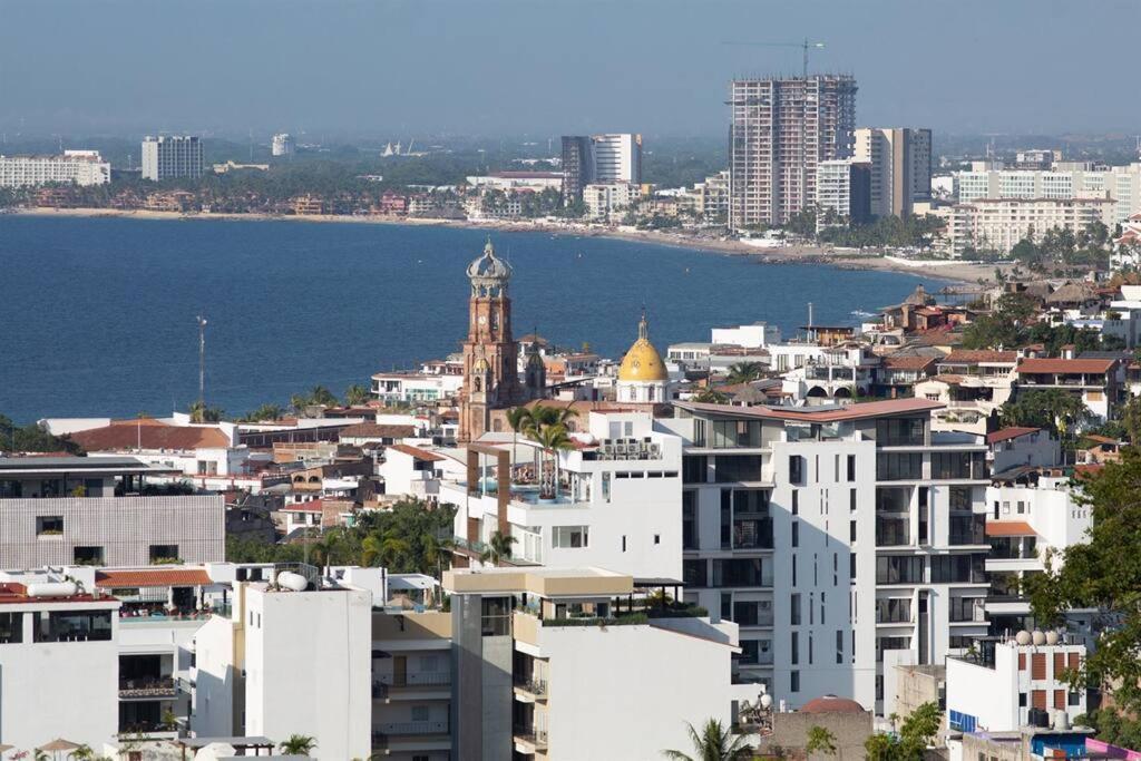 Amapas Oasis With Panoramic Views, Walk To Beach Puerto Vallarta Exterior foto
