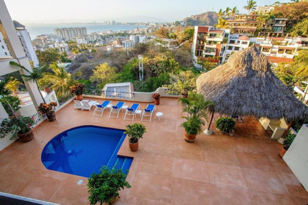 Amapas Oasis With Panoramic Views, Walk To Beach Puerto Vallarta Exterior foto