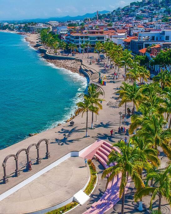 Amapas Oasis With Panoramic Views, Walk To Beach Puerto Vallarta Exterior foto