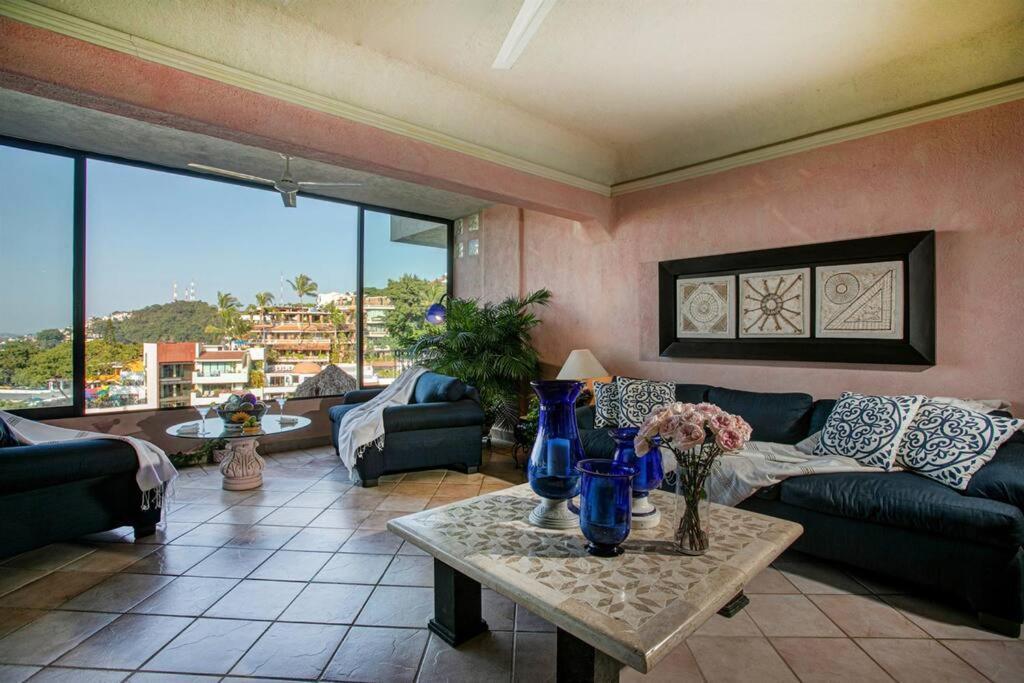 Amapas Oasis With Panoramic Views, Walk To Beach Puerto Vallarta Exterior foto
