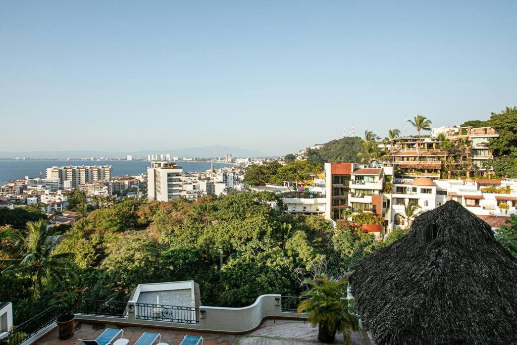 Amapas Oasis With Panoramic Views, Walk To Beach Puerto Vallarta Exterior foto