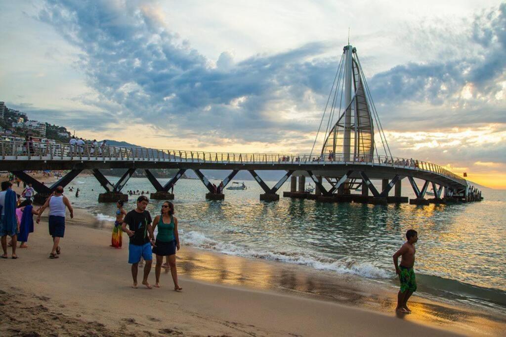 Amapas Oasis With Panoramic Views, Walk To Beach Puerto Vallarta Exterior foto