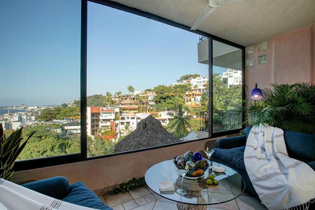 Amapas Oasis With Panoramic Views, Walk To Beach Puerto Vallarta Exterior foto